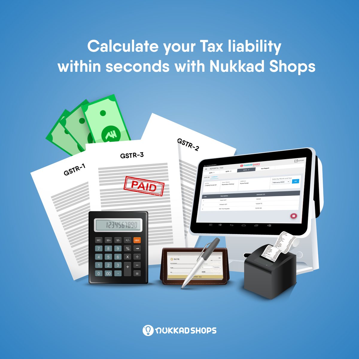 How Nukkad Shops POS can simplify your GST process
