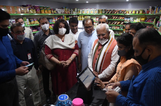 Har-Hith store - Government of Haryana rural retail initiative powered by NukkadShops